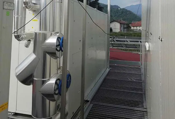 dettagli impiantistica refrigerazione