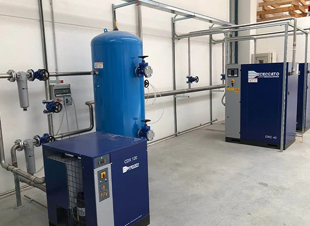 impianto aria compressa