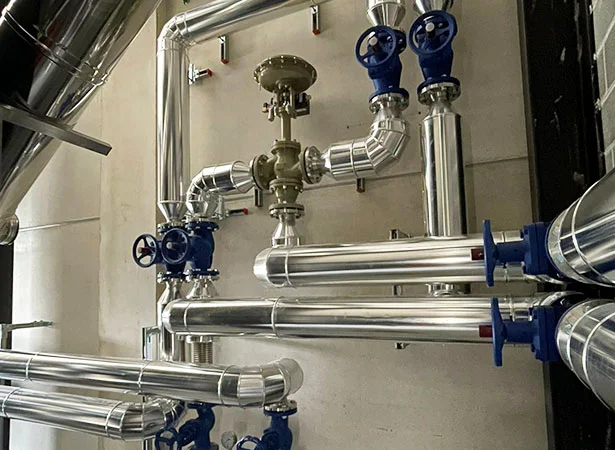 Impianto olio diatermico