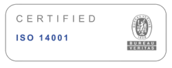 Certified ISO 14001