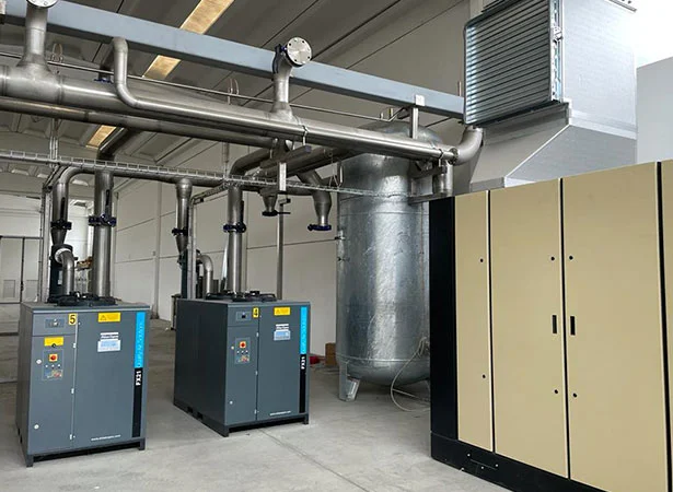 impianto aria compressa