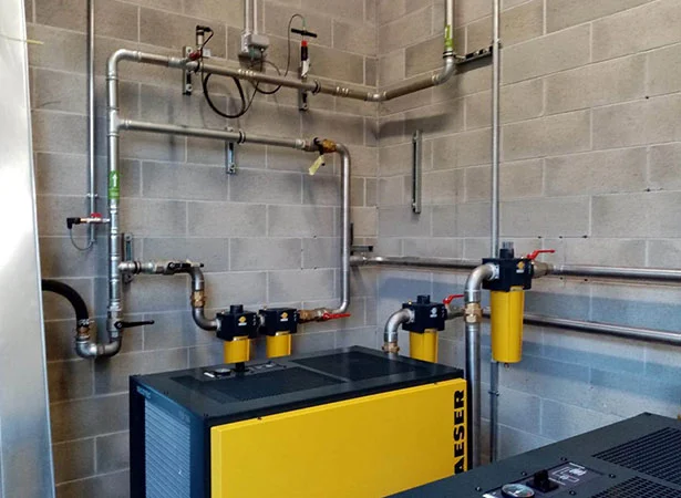 impianto aria compressa